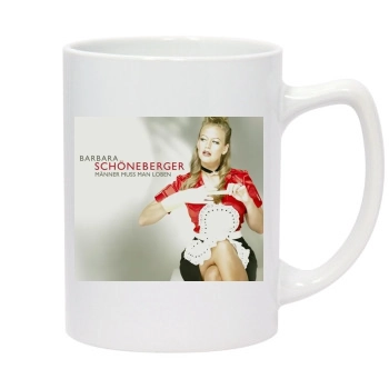 Barbara Schoneberger 14oz White Statesman Mug