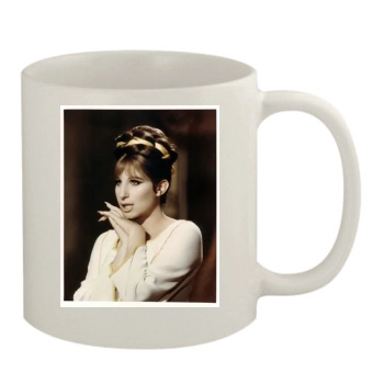 Barbra Streisand 11oz White Mug