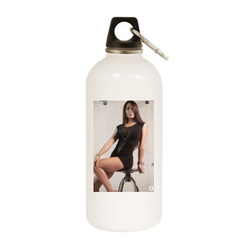 Belen Lavallen White Water Bottle With Carabiner