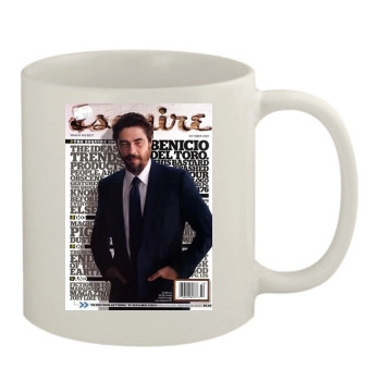 Benicio del Toro 11oz White Mug