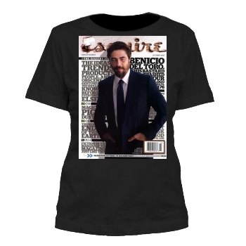 Benicio del Toro Women's Cut T-Shirt