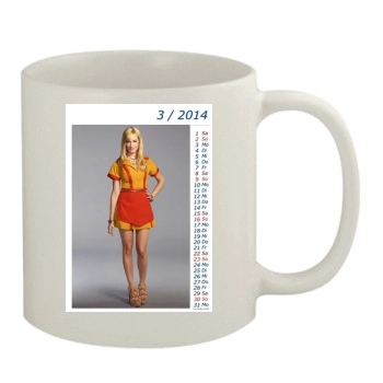 Beth Behrs 11oz White Mug