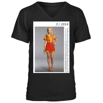 Beth Behrs Men's V-Neck T-Shirt