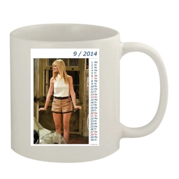 Beth Behrs 11oz White Mug