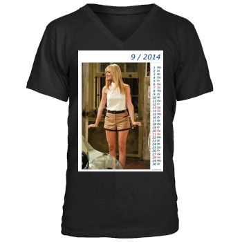 Beth Behrs Men's V-Neck T-Shirt