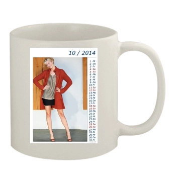 Beth Behrs 11oz White Mug