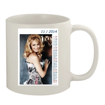 Beth Behrs 11oz White Mug