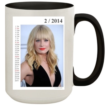 Beth Behrs 15oz Colored Inner & Handle Mug