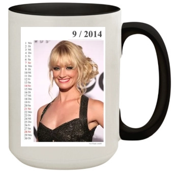 Beth Behrs 15oz Colored Inner & Handle Mug