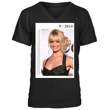 Beth Behrs Men's V-Neck T-Shirt