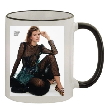 Bette Franke 11oz Colored Rim & Handle Mug