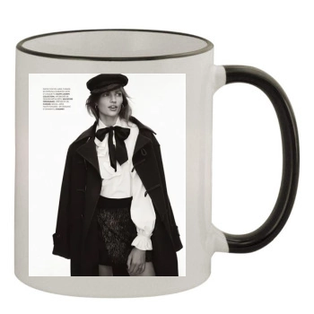Bette Franke 11oz Colored Rim & Handle Mug