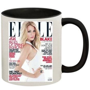 Blake Lively 11oz Colored Inner & Handle Mug