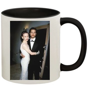 Brad Pitt 11oz Colored Inner & Handle Mug