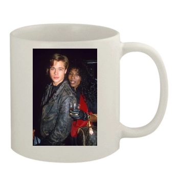 Brad Pitt 11oz White Mug