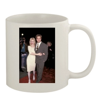 Brad Pitt 11oz White Mug