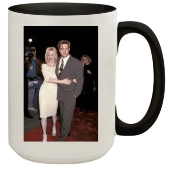 Brad Pitt 15oz Colored Inner & Handle Mug