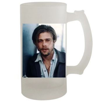 Brad Pitt 16oz Frosted Beer Stein