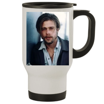 Brad Pitt Stainless Steel Travel Mug