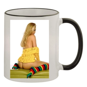 Brande Roderick 11oz Colored Rim & Handle Mug