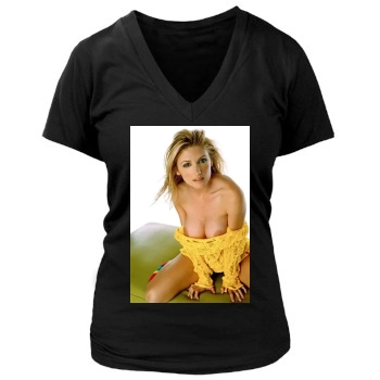 Brande Roderick Women's Deep V-Neck TShirt