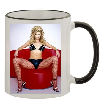 Brande Roderick 11oz Colored Rim & Handle Mug