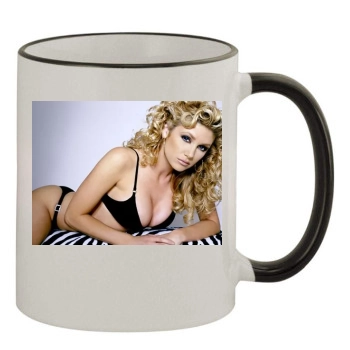 Brande Roderick 11oz Colored Rim & Handle Mug