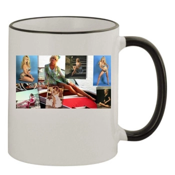 Brigitte Bardot 11oz Colored Rim & Handle Mug