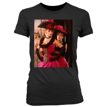 Brigitte Bardot Women's Junior Cut Crewneck T-Shirt