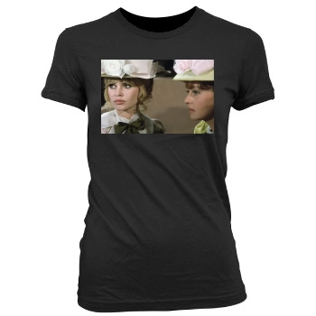 Brigitte Bardot Women's Junior Cut Crewneck T-Shirt