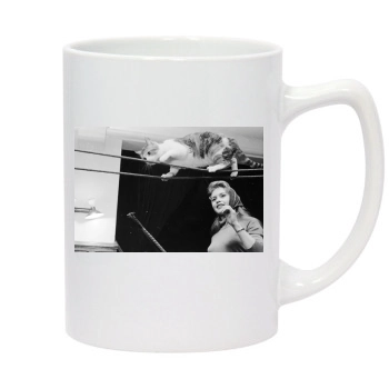 Brigitte Bardot 14oz White Statesman Mug