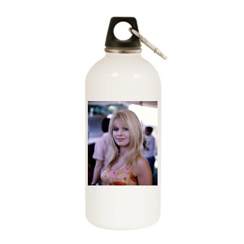 Brigitte Bardot White Water Bottle With Carabiner