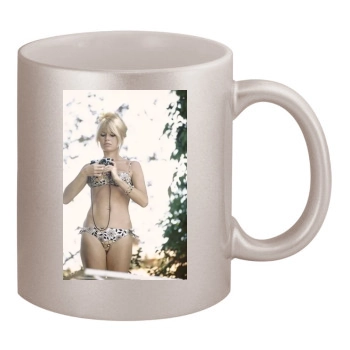 Brigitte Bardot 11oz Metallic Silver Mug