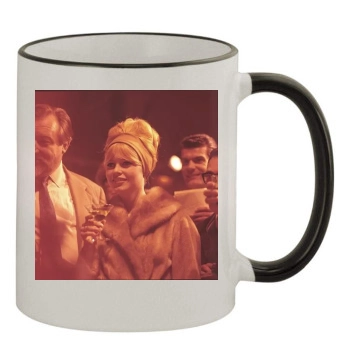 Brigitte Bardot 11oz Colored Rim & Handle Mug