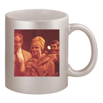 Brigitte Bardot 11oz Metallic Silver Mug