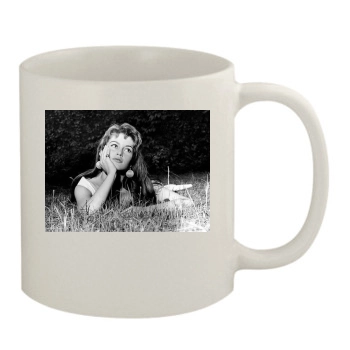 Brigitte Bardot 11oz White Mug