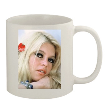 Brigitte Bardot 11oz White Mug