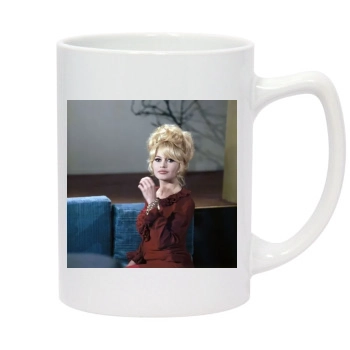 Brigitte Bardot 14oz White Statesman Mug