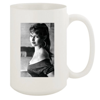 Brigitte Bardot 15oz White Mug