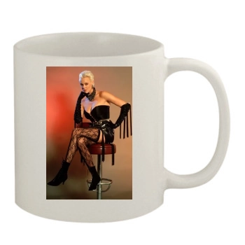 Brigitte Nielsen 11oz White Mug