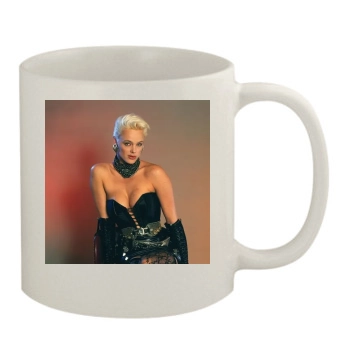 Brigitte Nielsen 11oz White Mug