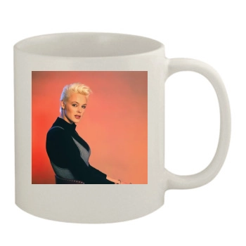 Brigitte Nielsen 11oz White Mug