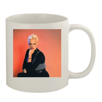 Brigitte Nielsen 11oz White Mug