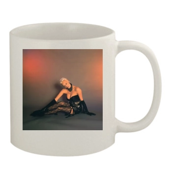 Brigitte Nielsen 11oz White Mug