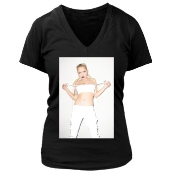 Brooke Candy Women's Deep V-Neck TShirt