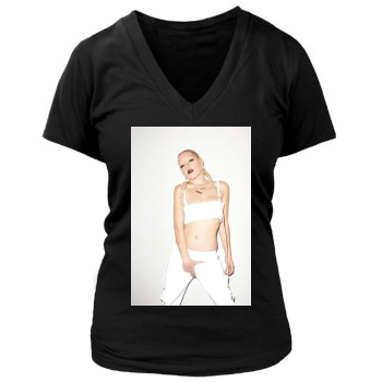 Brooke Candy Women's Deep V-Neck TShirt