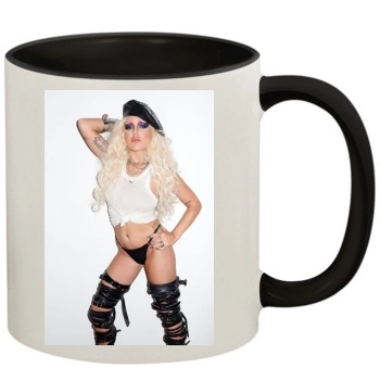 Brooke Candy 11oz Colored Inner & Handle Mug