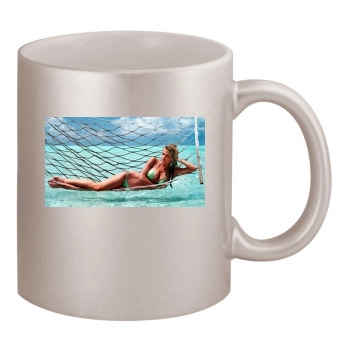 Brooklyn Decker 11oz Metallic Silver Mug