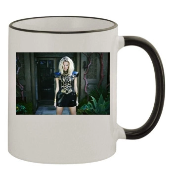 Brooklyn Decker 11oz Colored Rim & Handle Mug