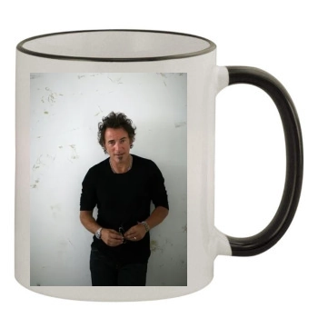 Bruce Springsteen 11oz Colored Rim & Handle Mug